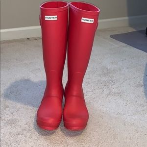 Hunter rain boots